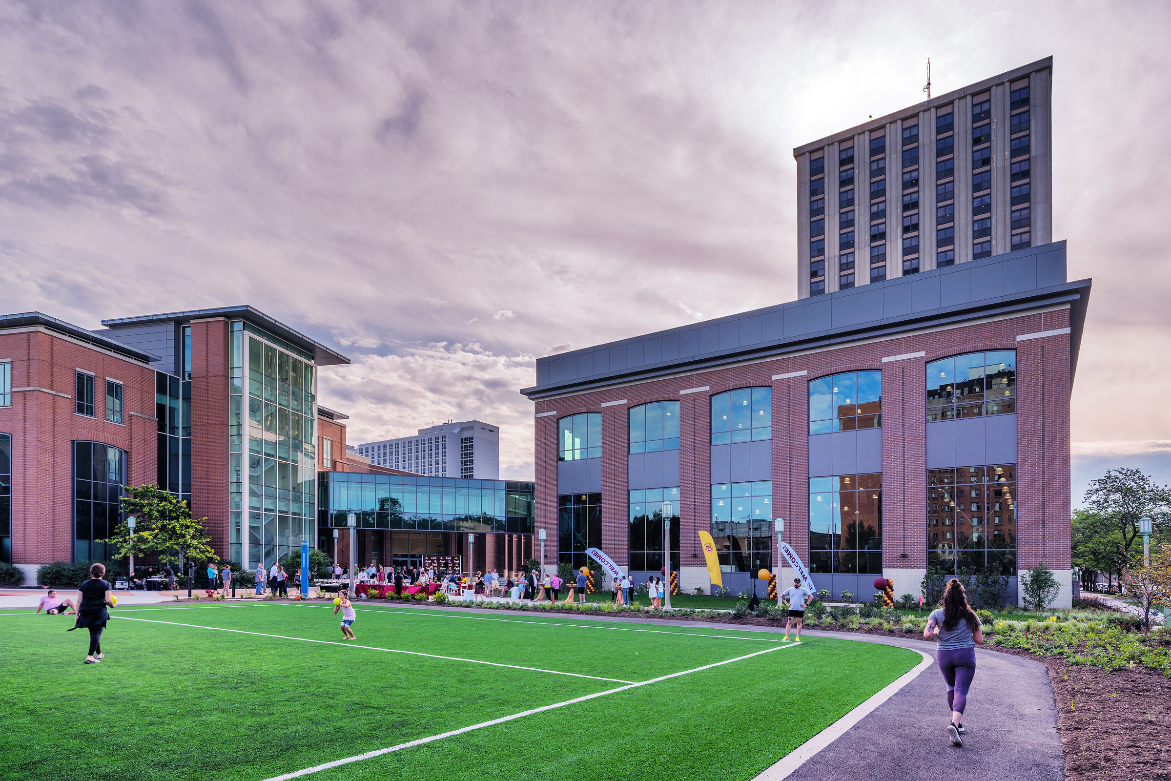 Chicago Campus Construction - Loyola Lakeshore Alfie Norville Practice Facility