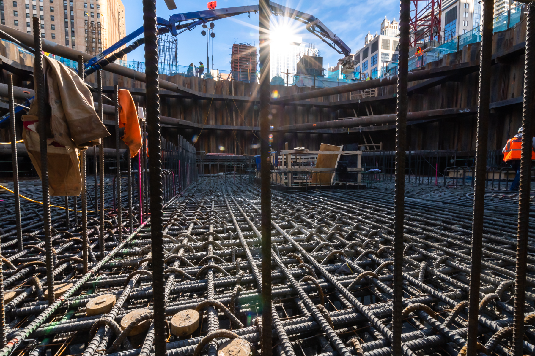 One chicago concrete pour