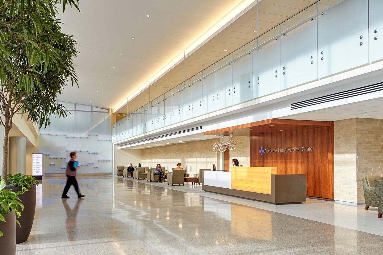 patient hospital lobby