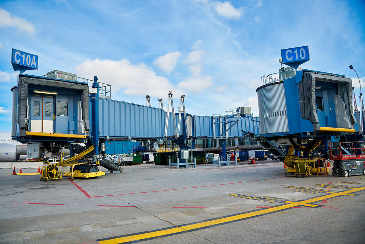 A Tour of Chicago O'Hare International Airport's Terminals 1, 2, and 3,  August and September 2013 