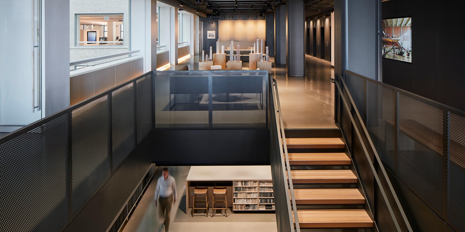 CHICAGO COMMERCIAL OFFICE RENOVATION- SKIDMORE, OWINGS & MERRILL INTERNAL RENDERING