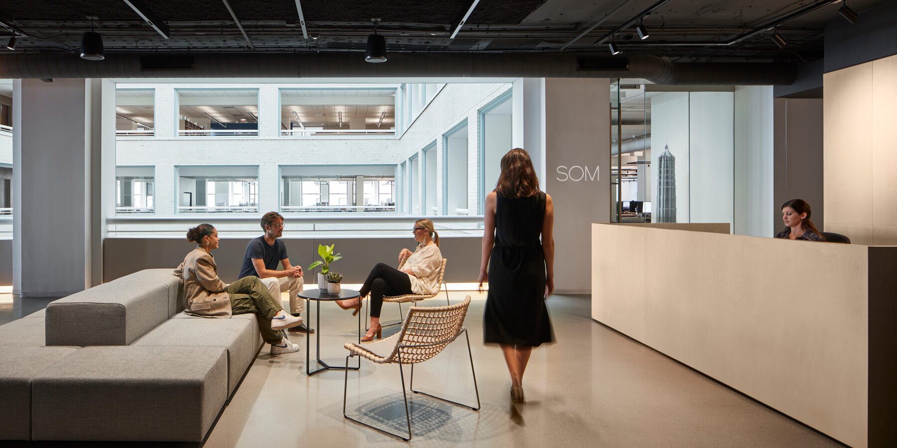CHICAGO COMMERCIAL OFFICE RENOVATION- SKIDMORE, OWINGS & MERRILL INTERNAL