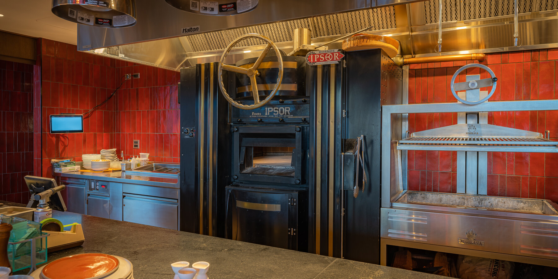 LUXURY RESTAURANT CONSTRUCTION CHICAGO - THINK FOOD GROUP BAZAAR MEAT OVEN