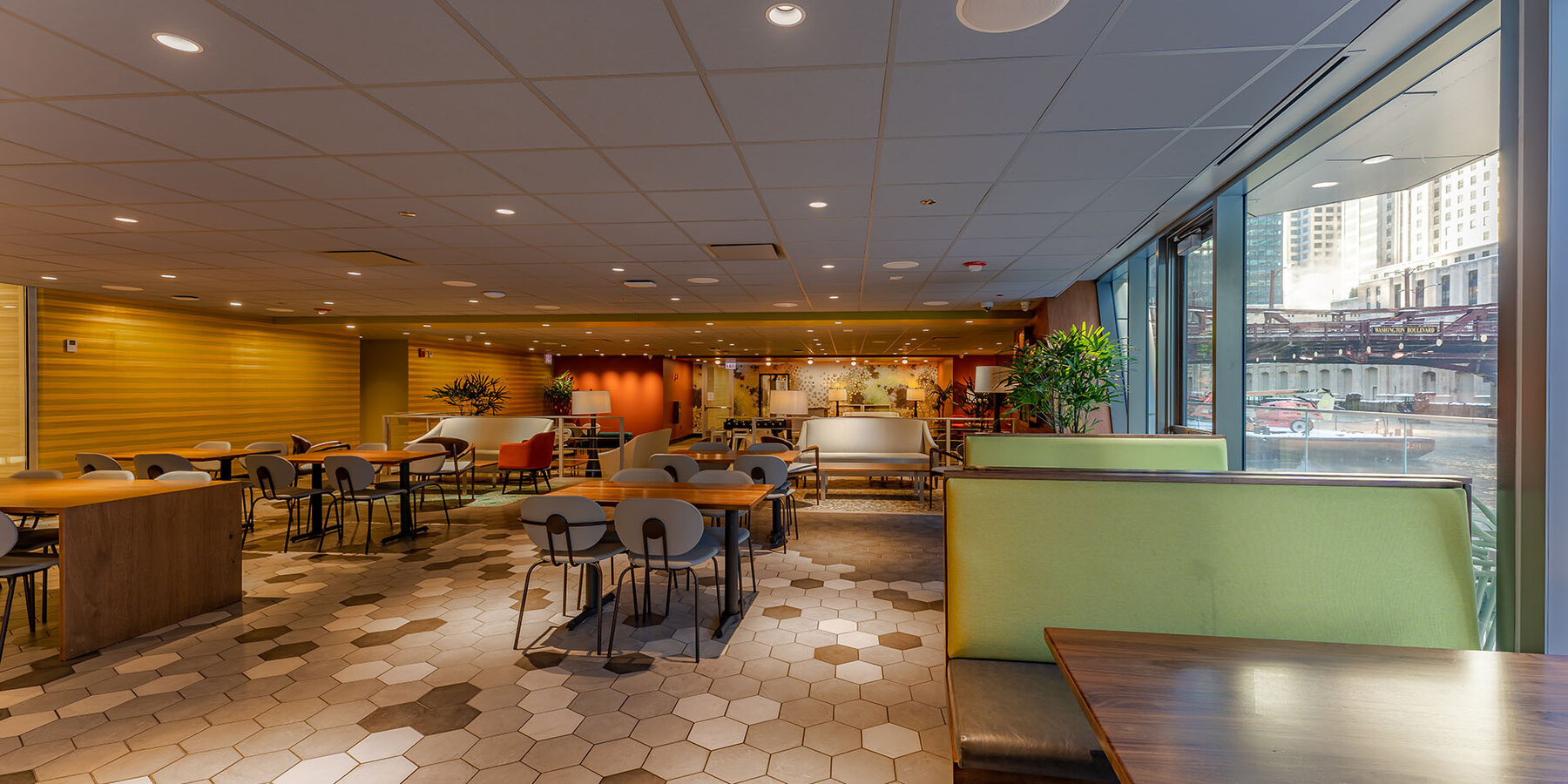 LUXURY RESTAURANT CONSTRUCTION CHICAGO - THINK FOOD GROUP CAFE ON THE RIVER