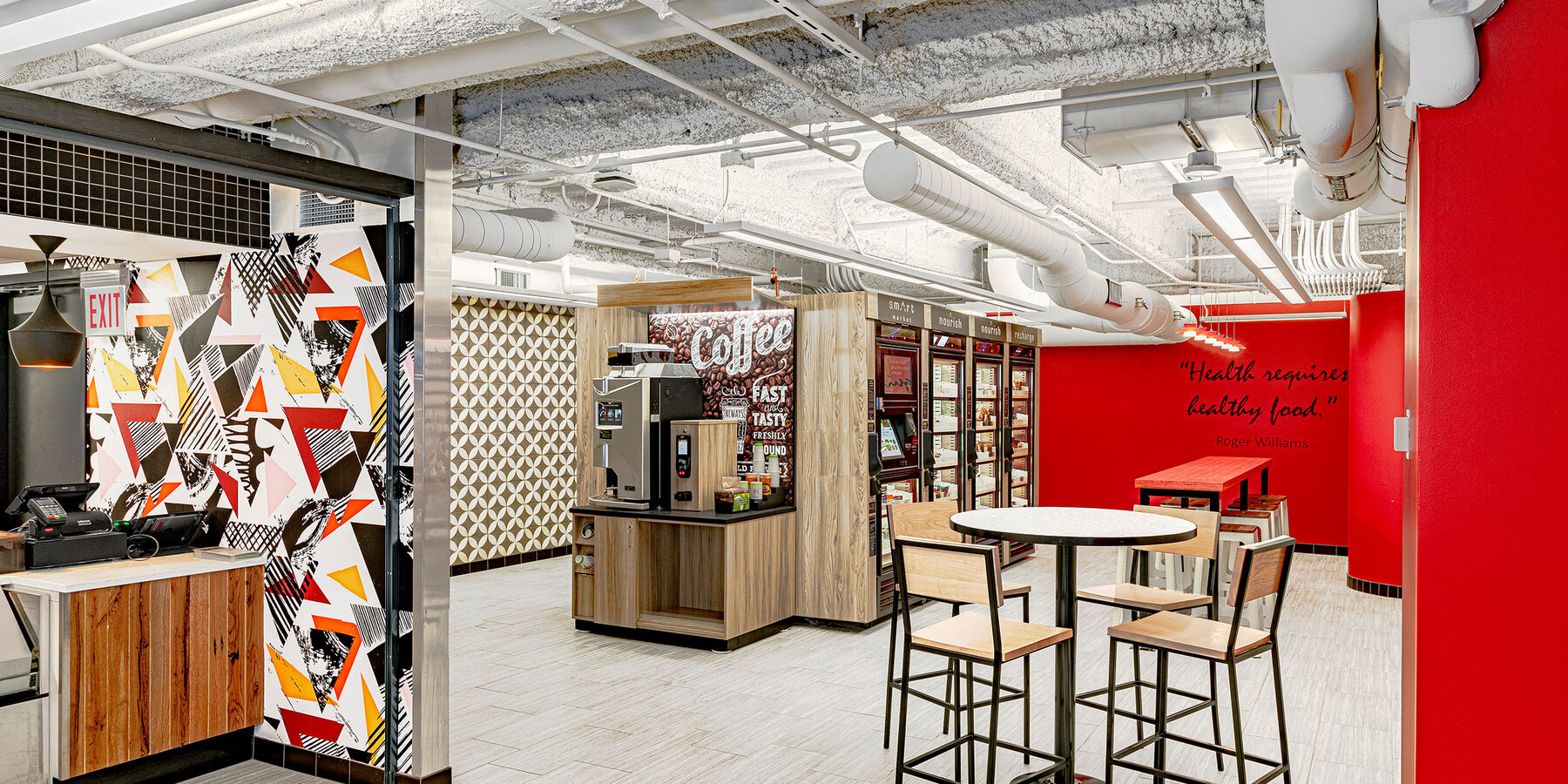 Restaurant and Dining Construction - Slice dining area 