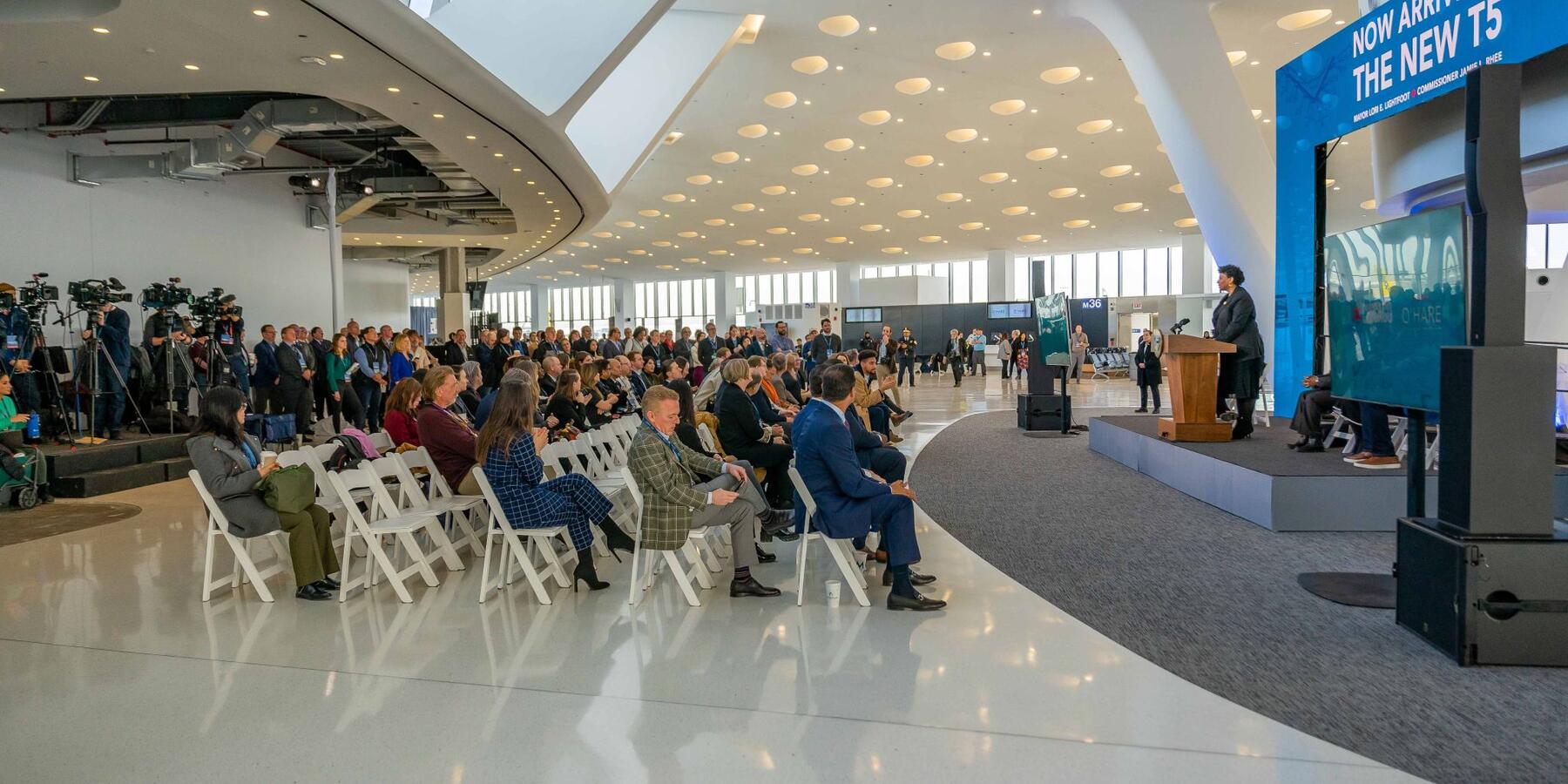 Terminal 5 Grand Opening