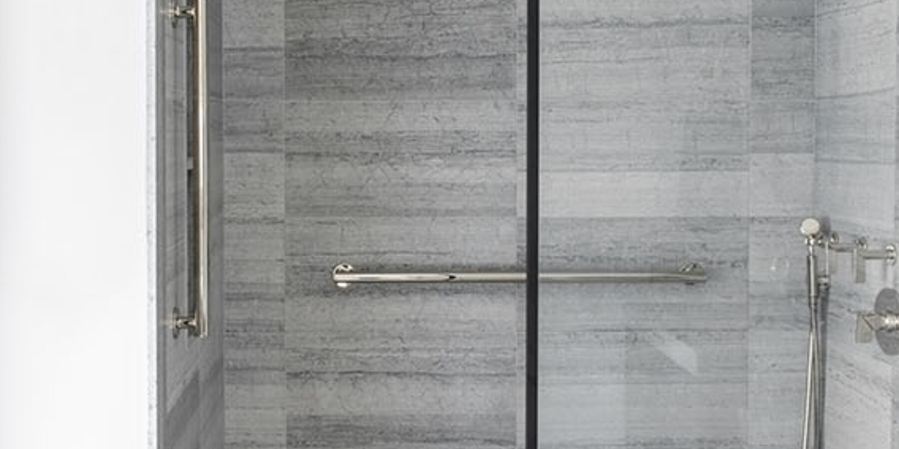 Luxury Residential Home Construction - Drake Tower Chicago bathroom shower detail