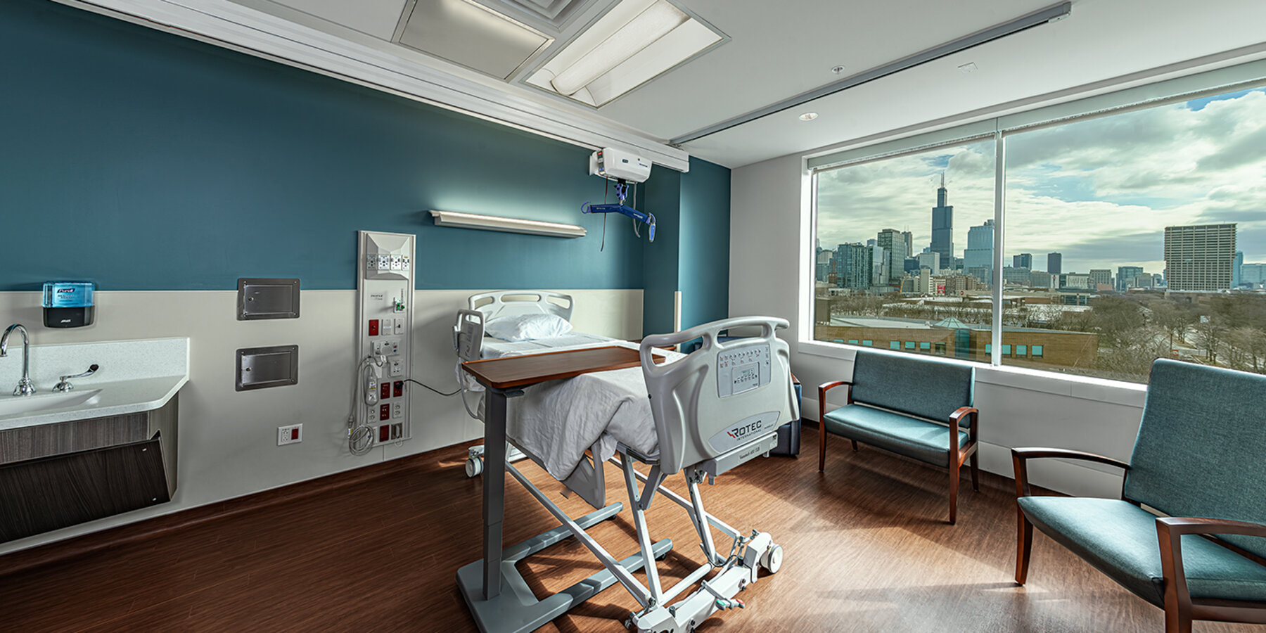 Rush Specialty Patient Room 