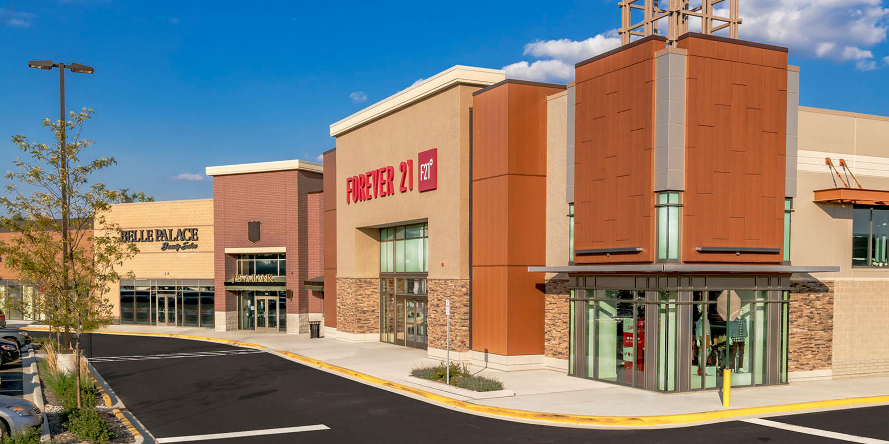 Shopping Center Construction - Kildeer Village Square exterior