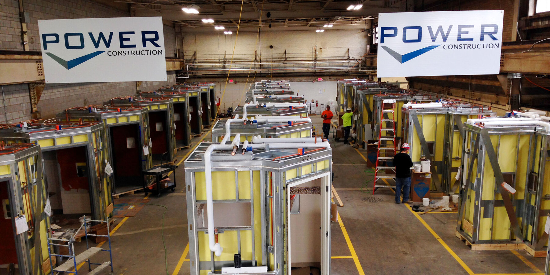 Medical and Healthcare Construction - Advocate Christ Hospital bathroom pods