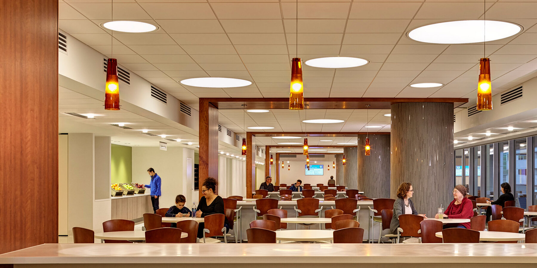 Medical and Healthcare Construction - Advocate Christ Hospital dining hall