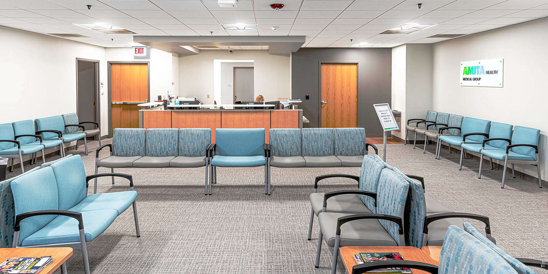 Power Construction AMITA Healthcare and Hospital Construction - Amita Health interior