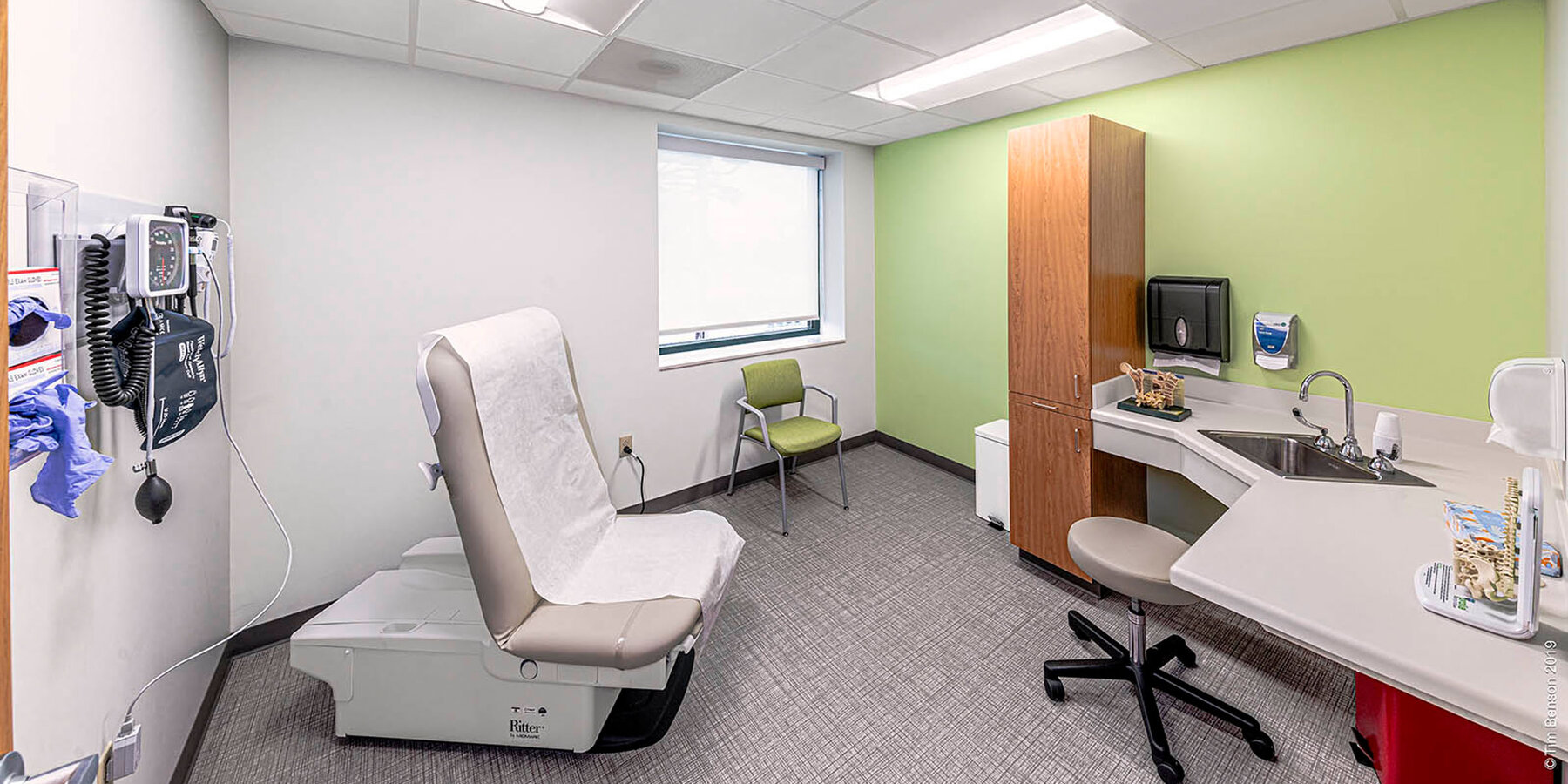 Healthcare and Hospital Construction - Amita Health interior