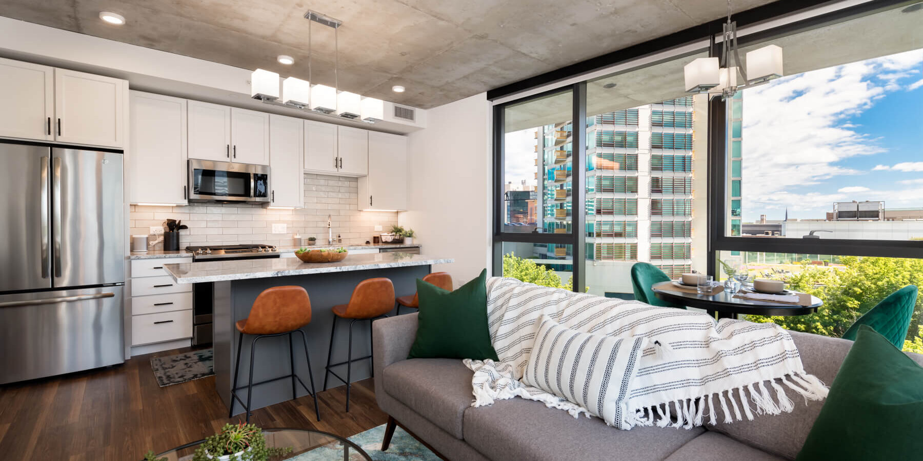 Senior Living Construction Chicago - Avidor Evanston resident apartment