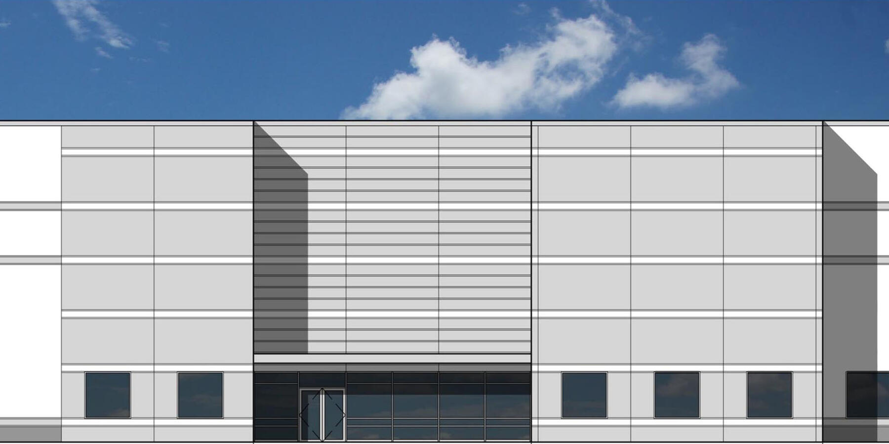 Industrial Construction Services - Crate and Barrel Distribution exterior