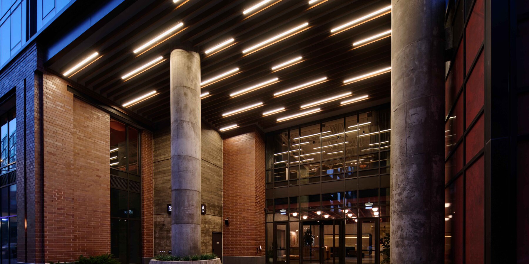 210 N Aberdeen Exterior Entry