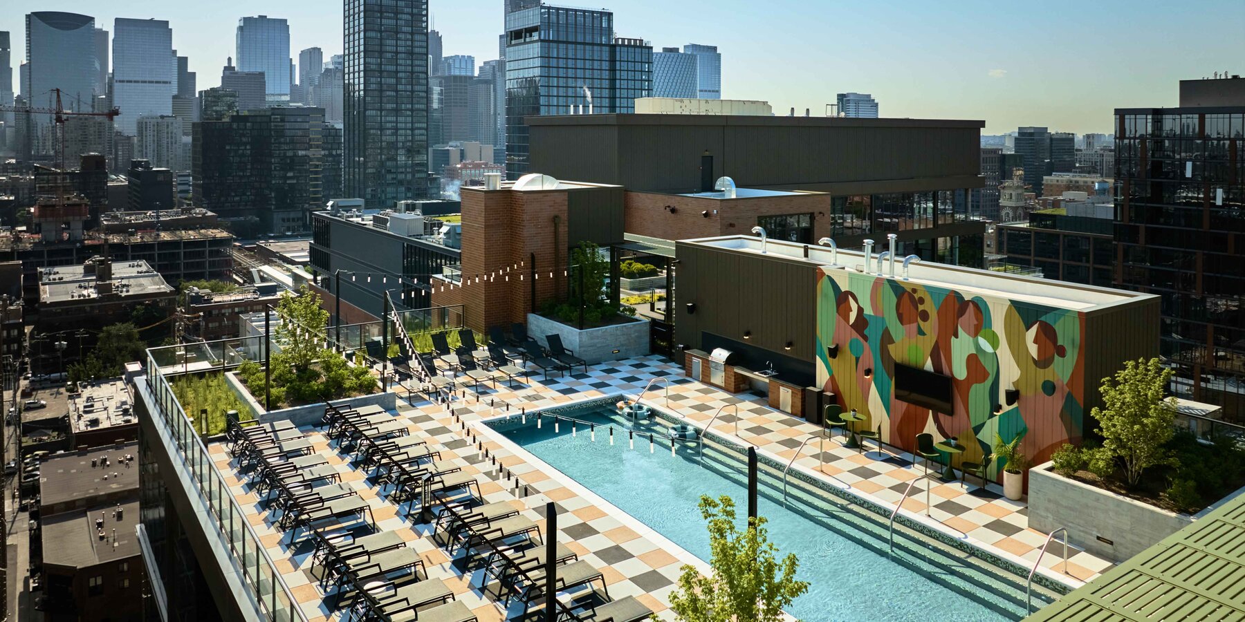 210 N Aberdeen Rooftop and City View