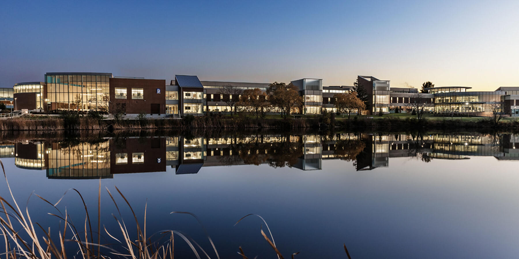 Higher education construction - Harper College campus exterior