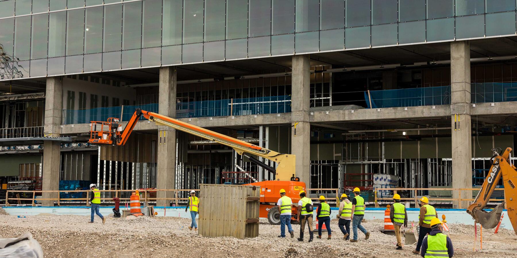 Power Construction Lincoln Yards Community Development Hire 360 Sterling Bay Site Tour