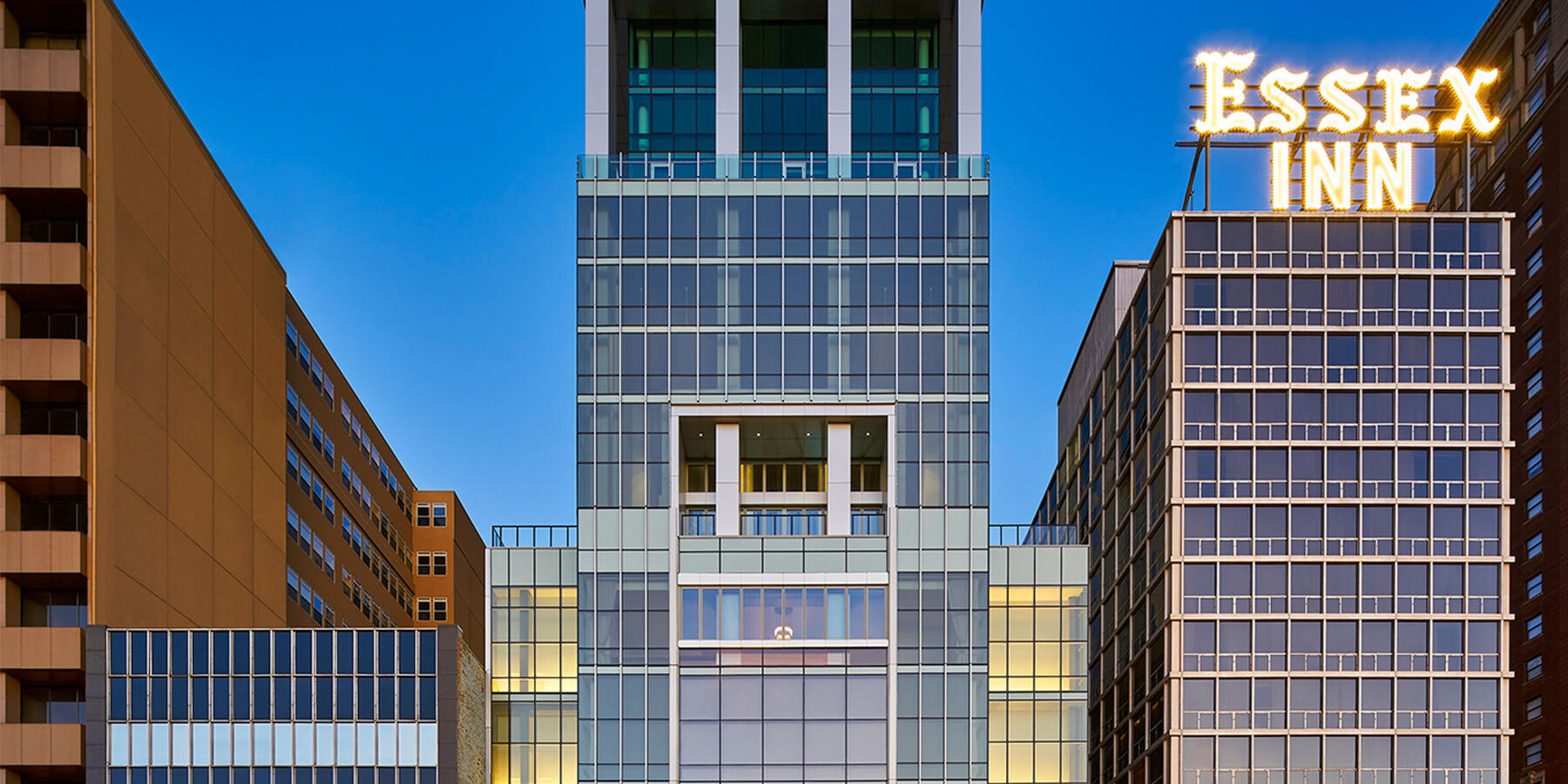 Historic Hotel Construction & Renovation - Hotel Essex exterior street view