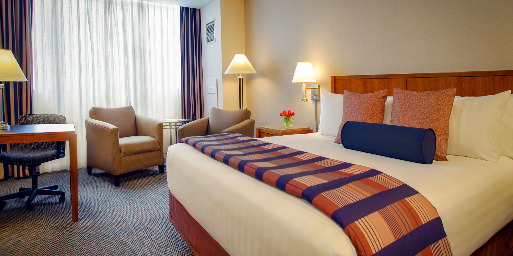 Hotel Construction & Renovation - Hyatt Regency O'Hare guest room