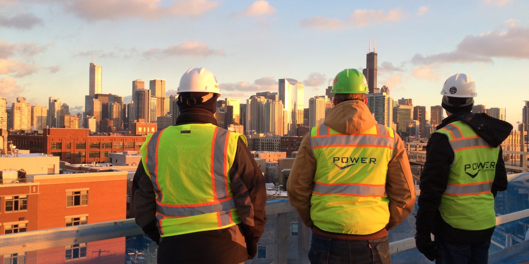 Overlooking Chicago