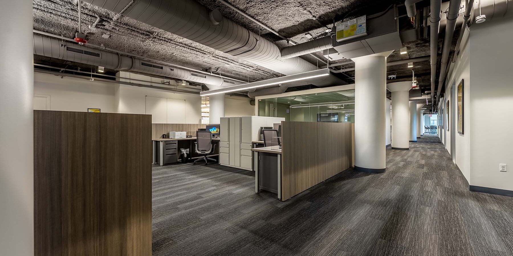 INTERIOR CORPORATE CONSTRUCTION - LEVIN AND PERCONTI WORKSPACE