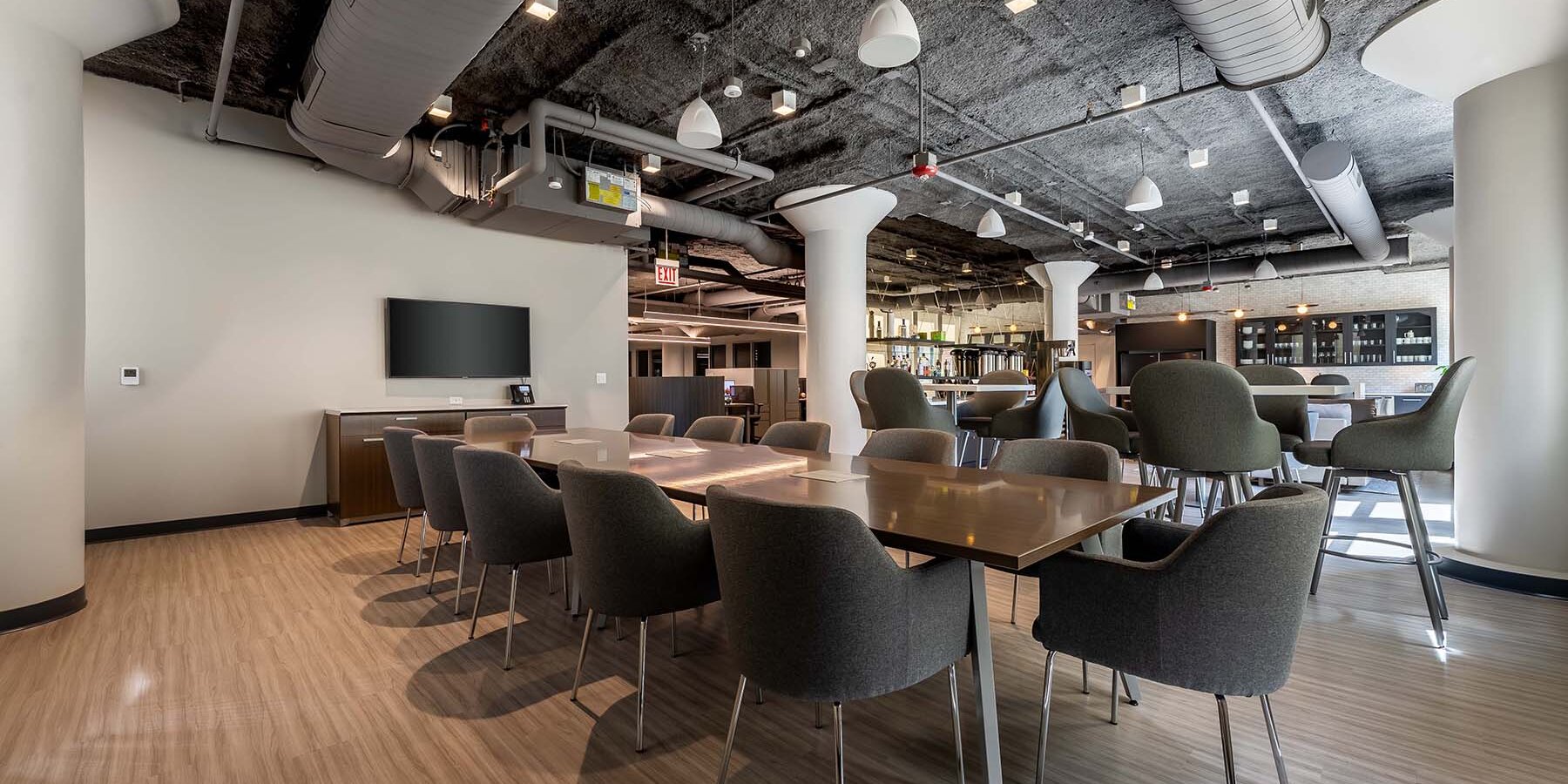 INTERIOR CORPORATE CONSTRUCTION - LEVIN AND PERCONTI MEETING SPACE