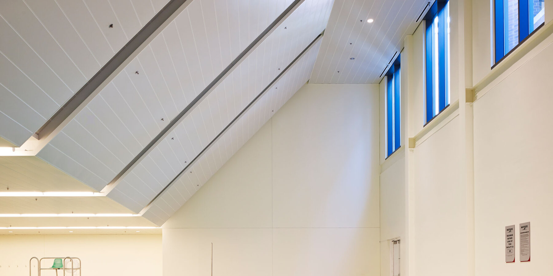 Chicago Campus Construction - Loyola Lakeshore Halas Hall pool