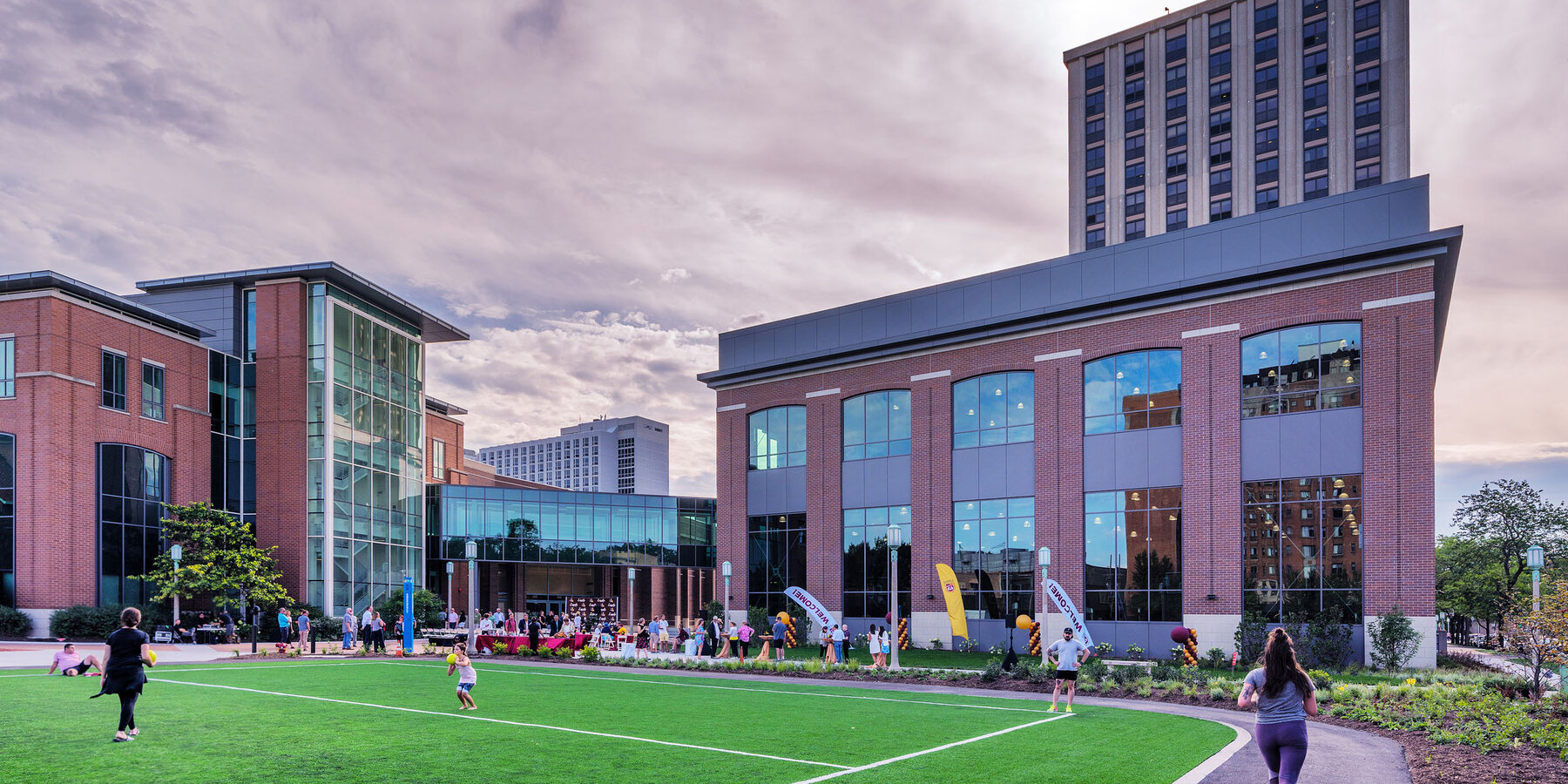 Chicago Campus Construction - Loyola Lakeshore Alfie Norville Practice Facility