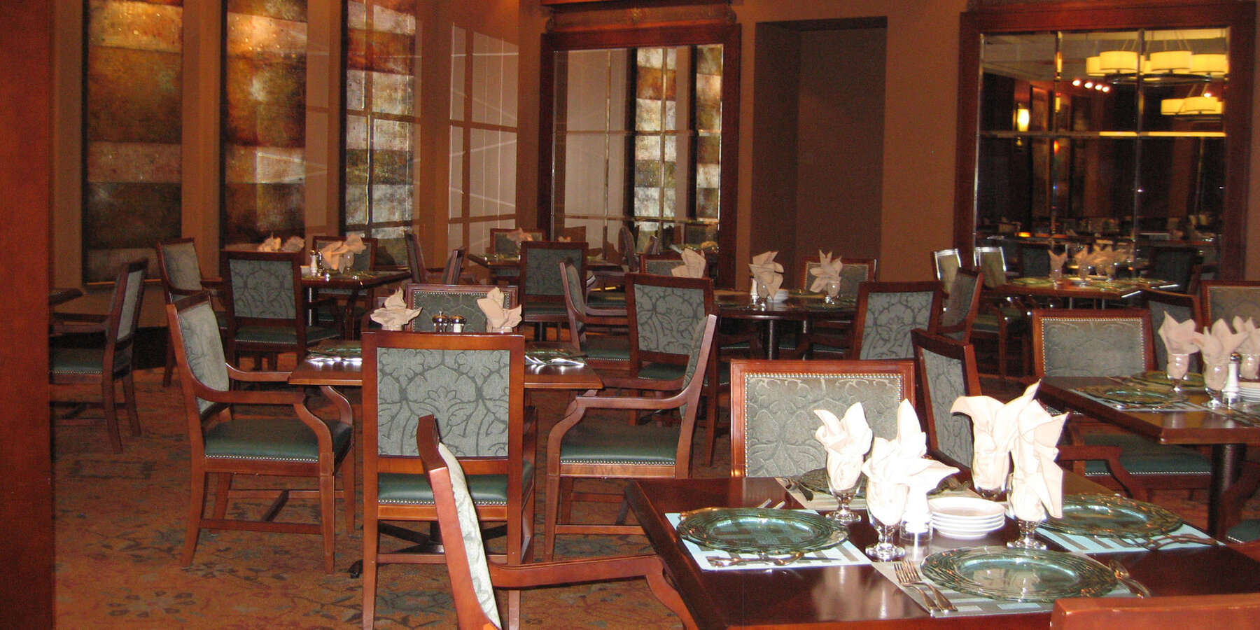 Retirement Community Construction Project - The Mather  dining room