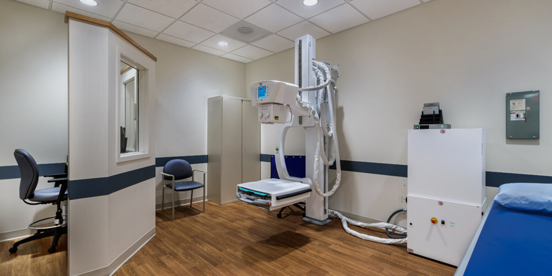 Medical Office Construction Company - Northshore Niles MRI room