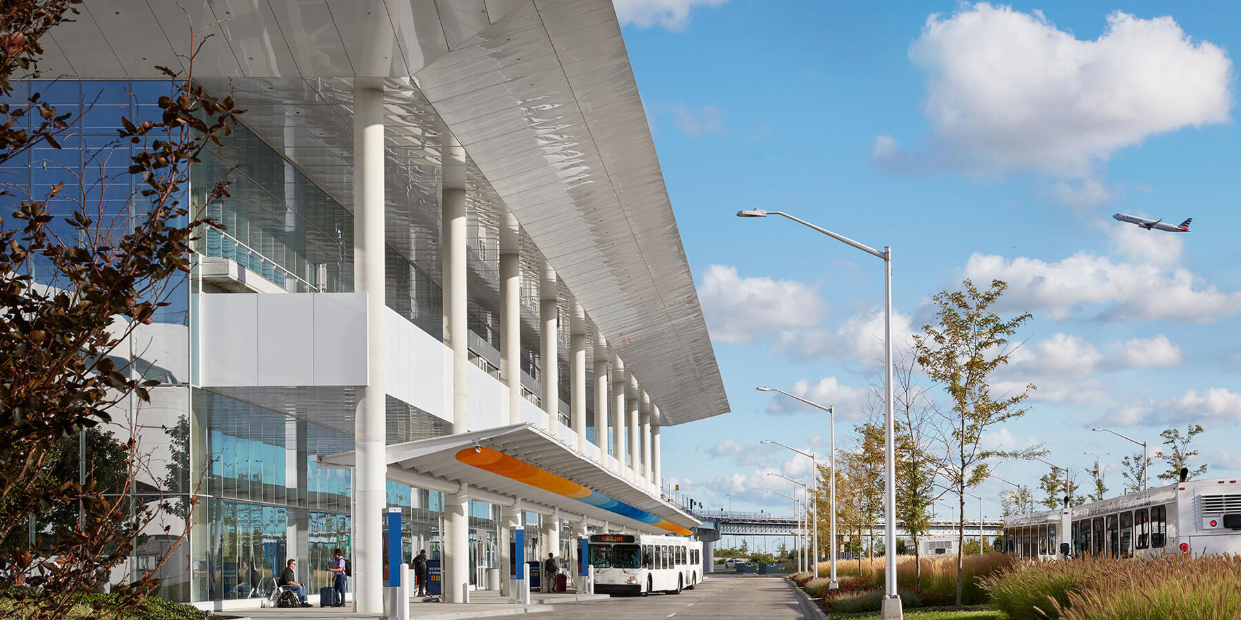 Aviation Commercial Construction - O'Hare Multi-Modal Facility exterior