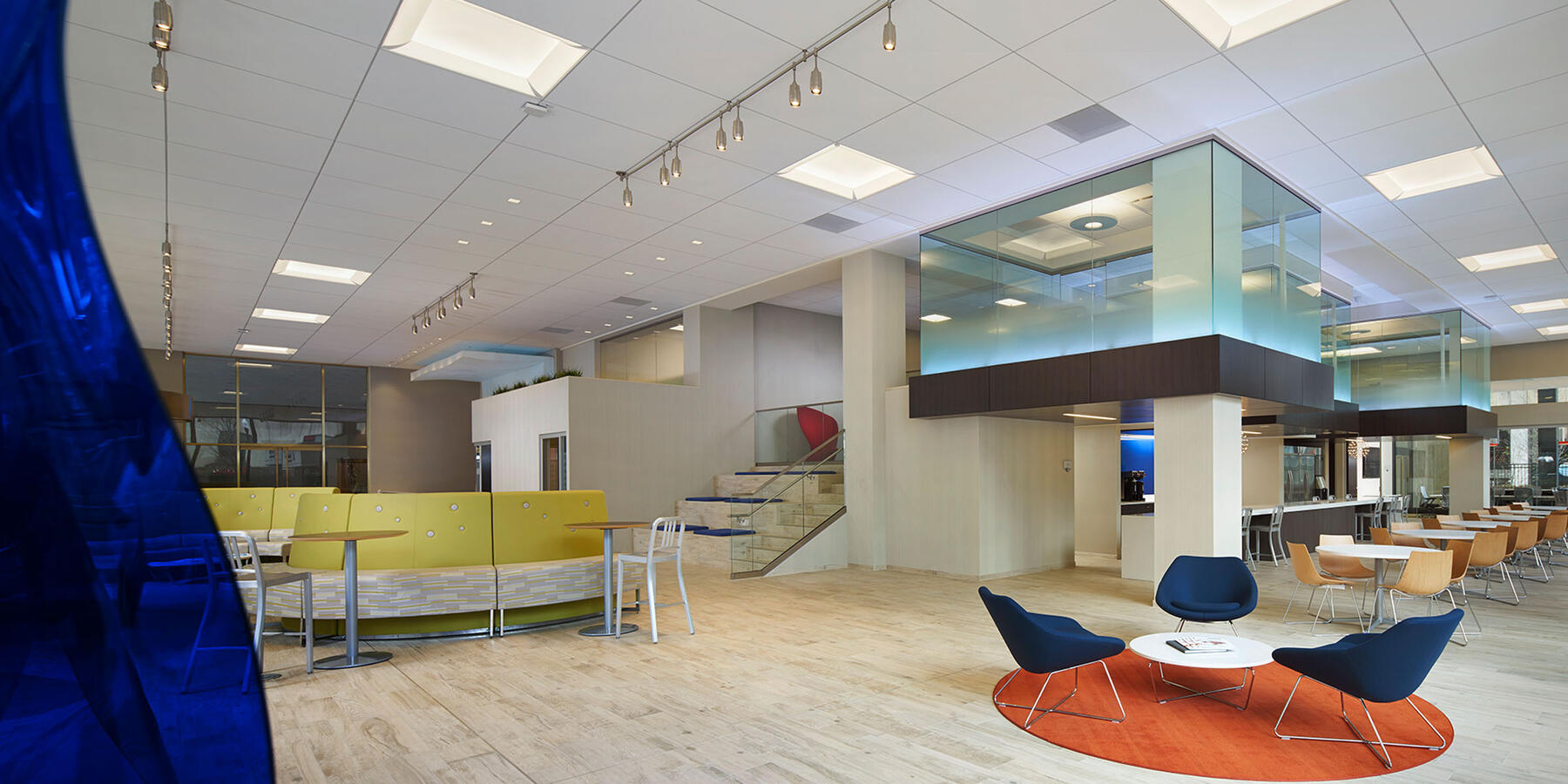 Corporate Office Construction Chicago - Plante Moran interior
