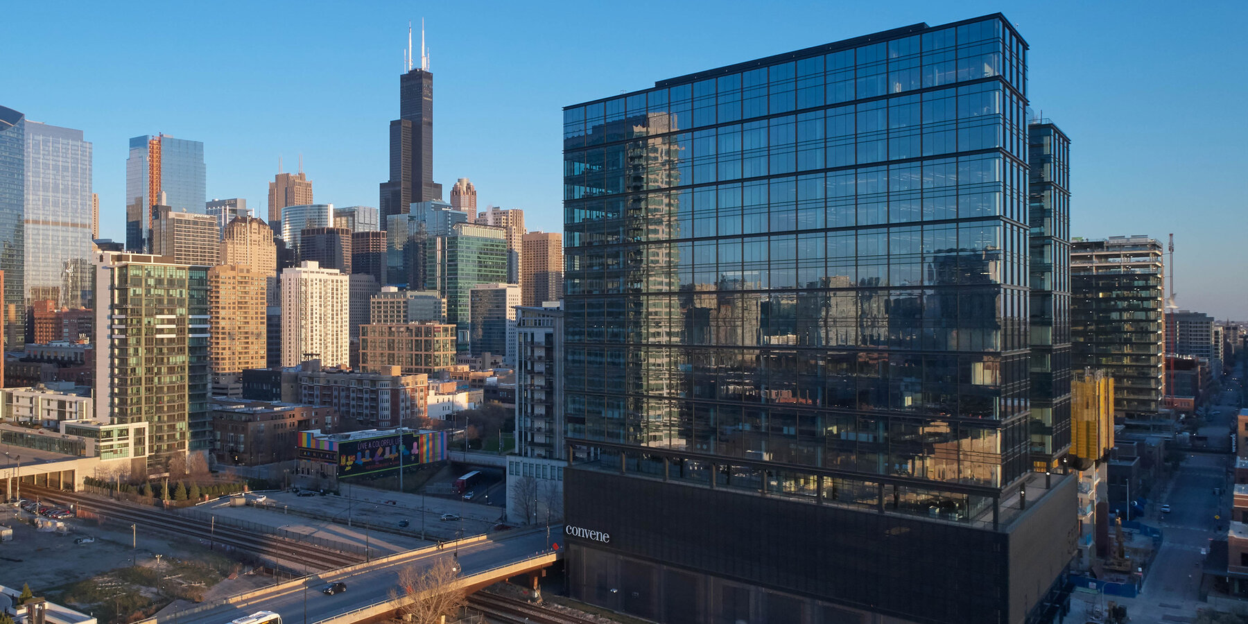 Award-Winning Office Construction Chicago - Gr33n exterior building