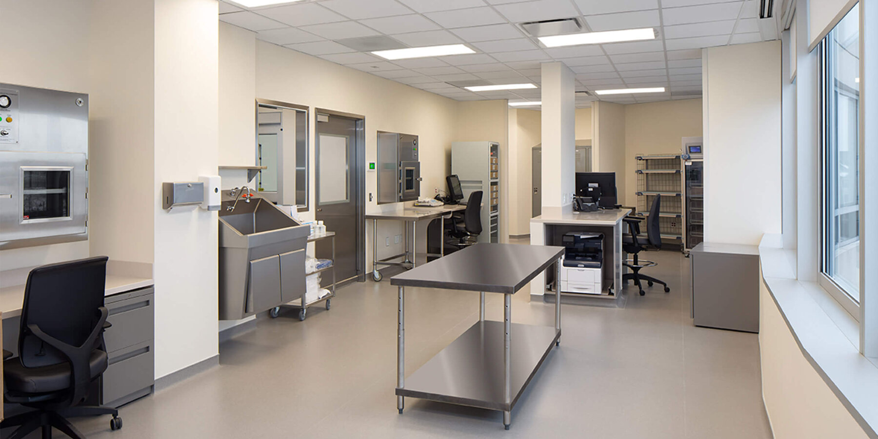 Chicago Healthcare Construction - Northwestern Glenview interior