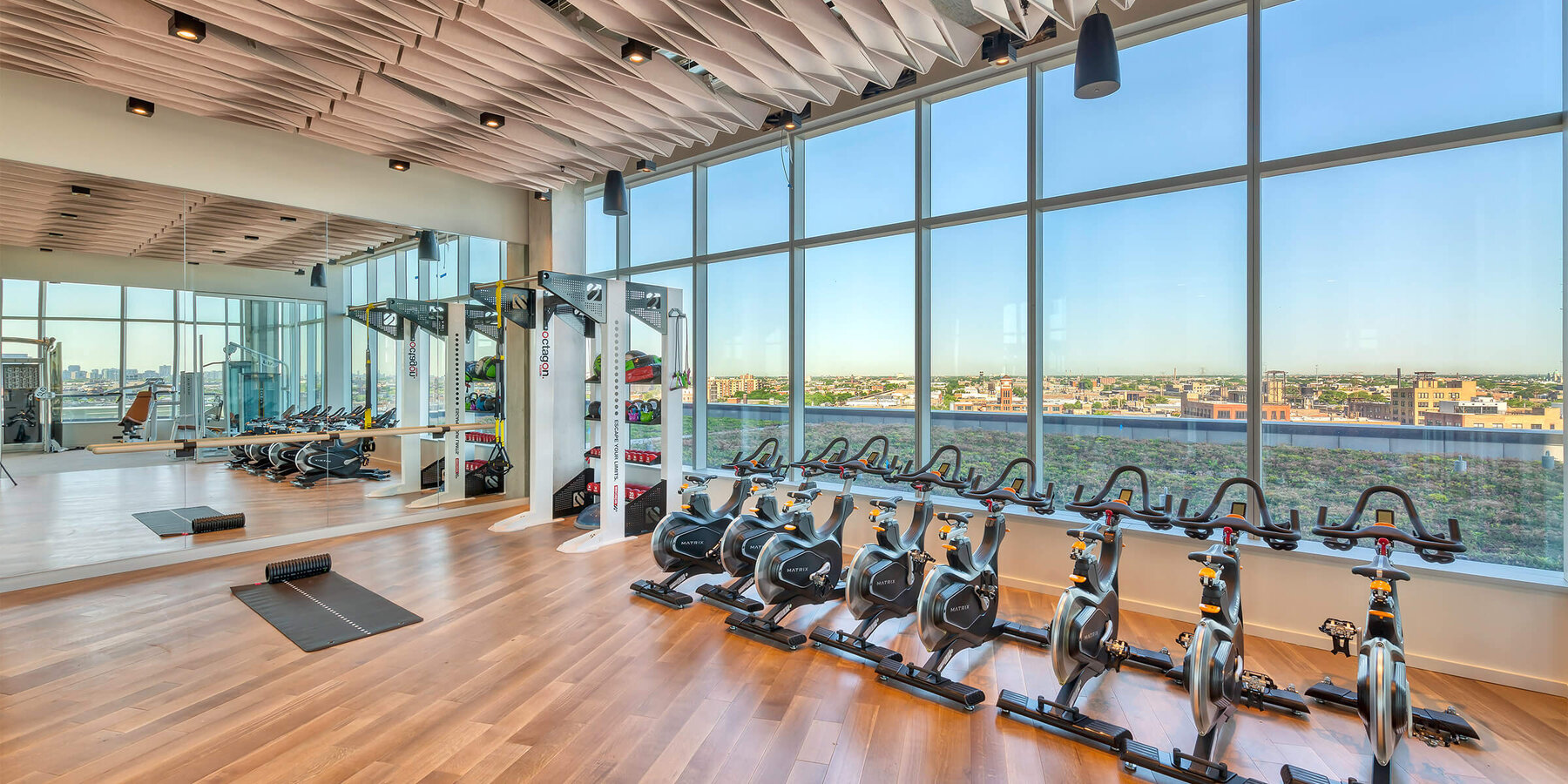 Chicago Science Lab Construction - Fulton Labs Fulton fitness center