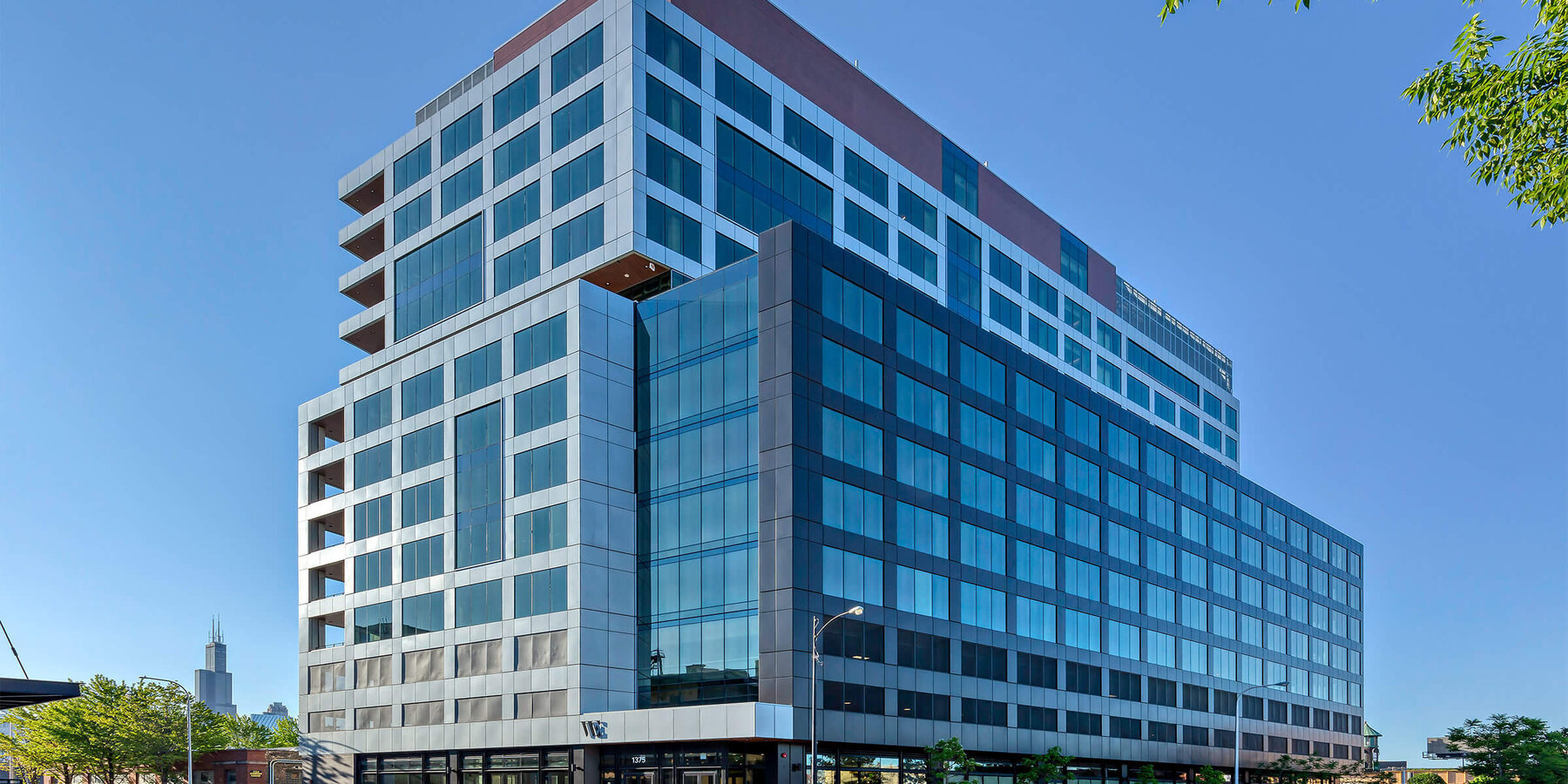 Chicago Science Lab Construction - Fulton Labs Fulton west end exterior