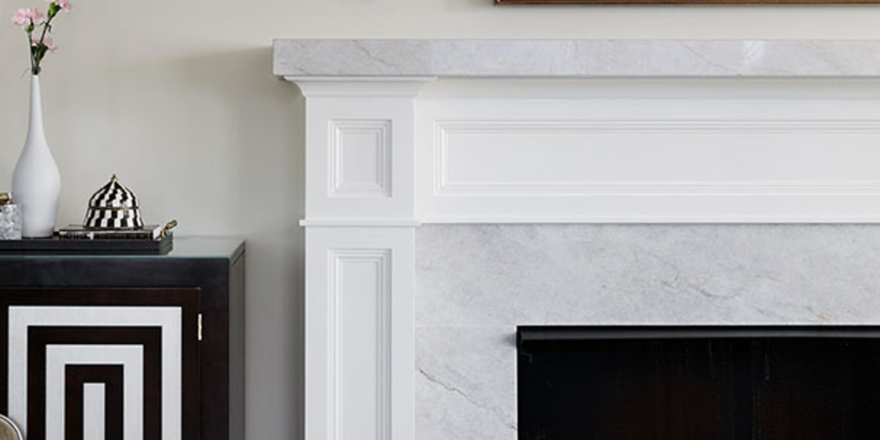 Chicago Luxury Home Builders - 250 E Pearson fireplace detail