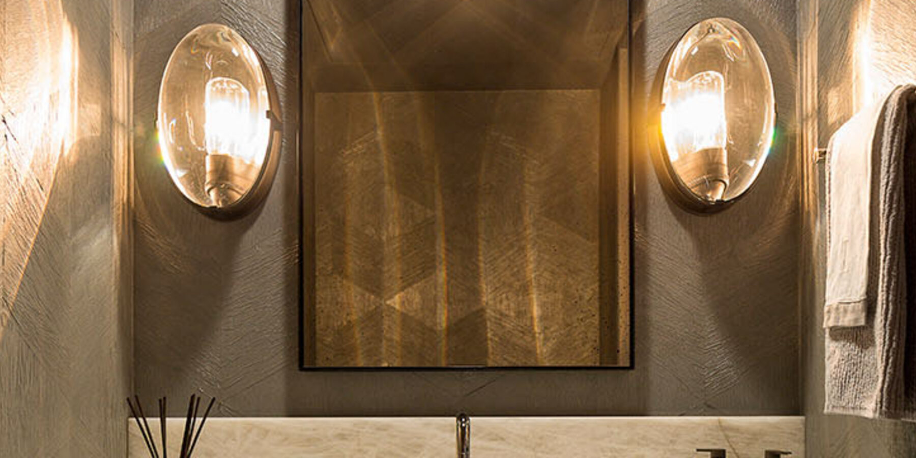 Chicago Luxury Home Builders - One Magnificent Mile bathroom vanity