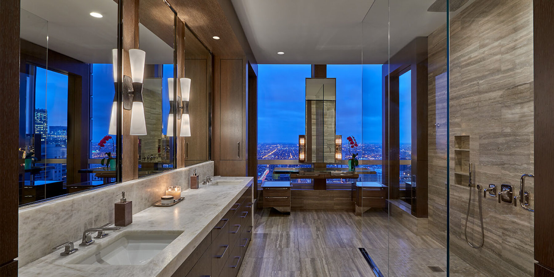 Chicago Luxury Condo Renovation & Construction - 55 E Erie bathroom