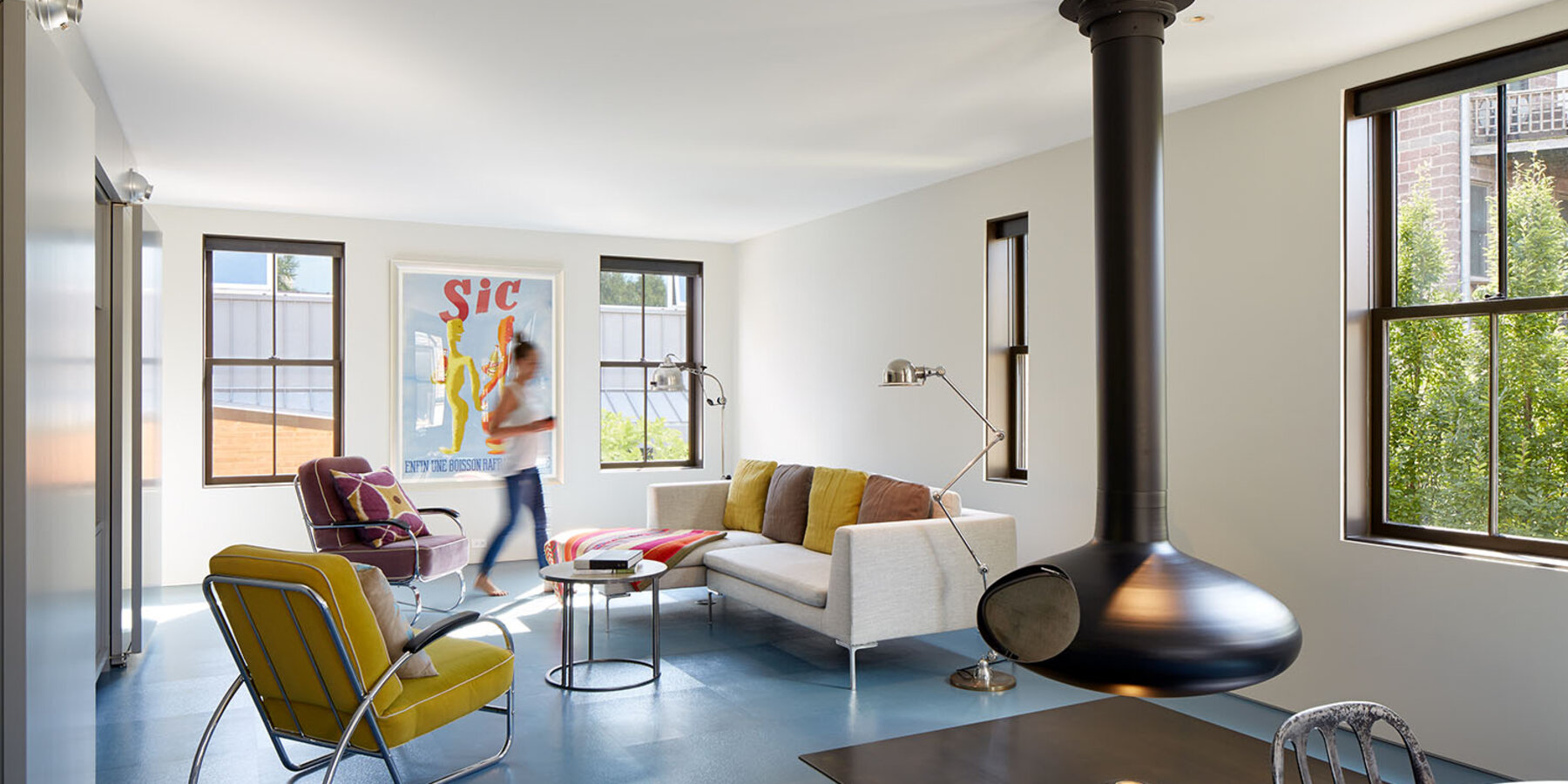 Custom Home Builders Chicago - Wicker Park Residence sitting room