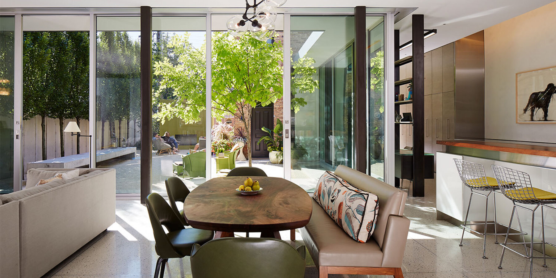 Custom Home Builders Chicago - Wicker Park Residence dining room