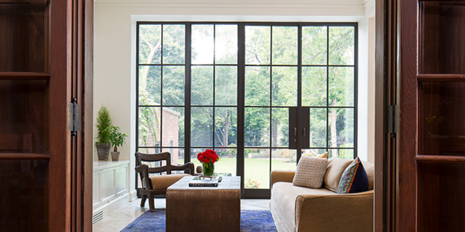 Historic Home Restoration & Renovation - Hyde Park Chicago living room