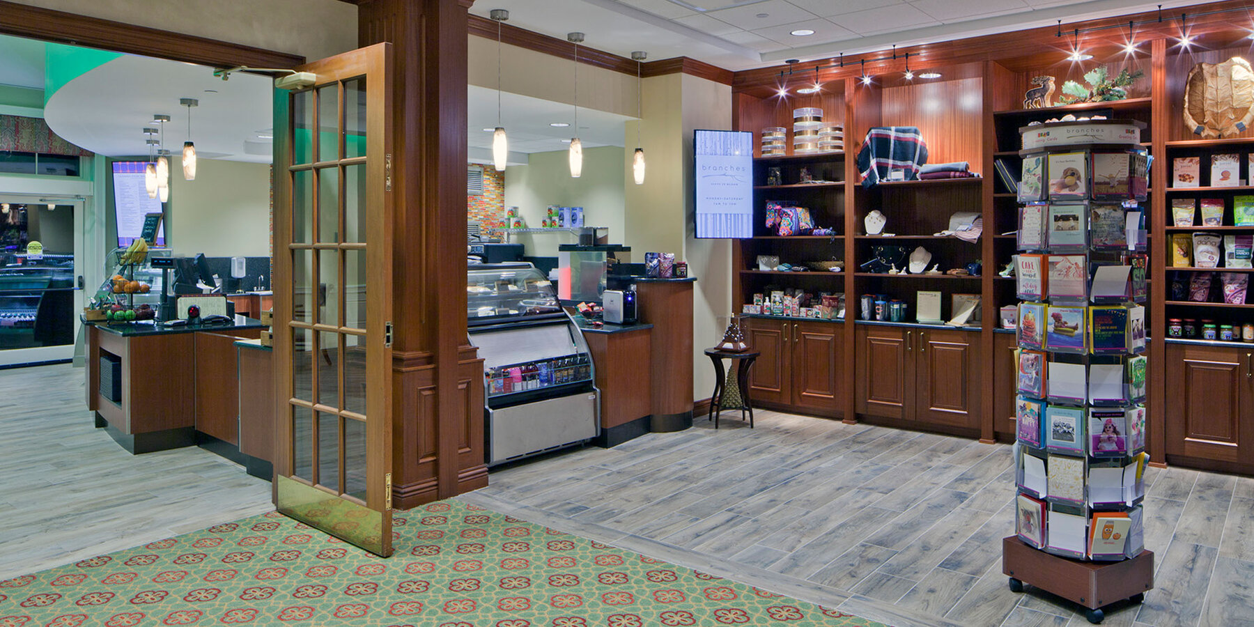 Senior Living Construction - Presbyterian Homes Lake Forest book store and gift shop