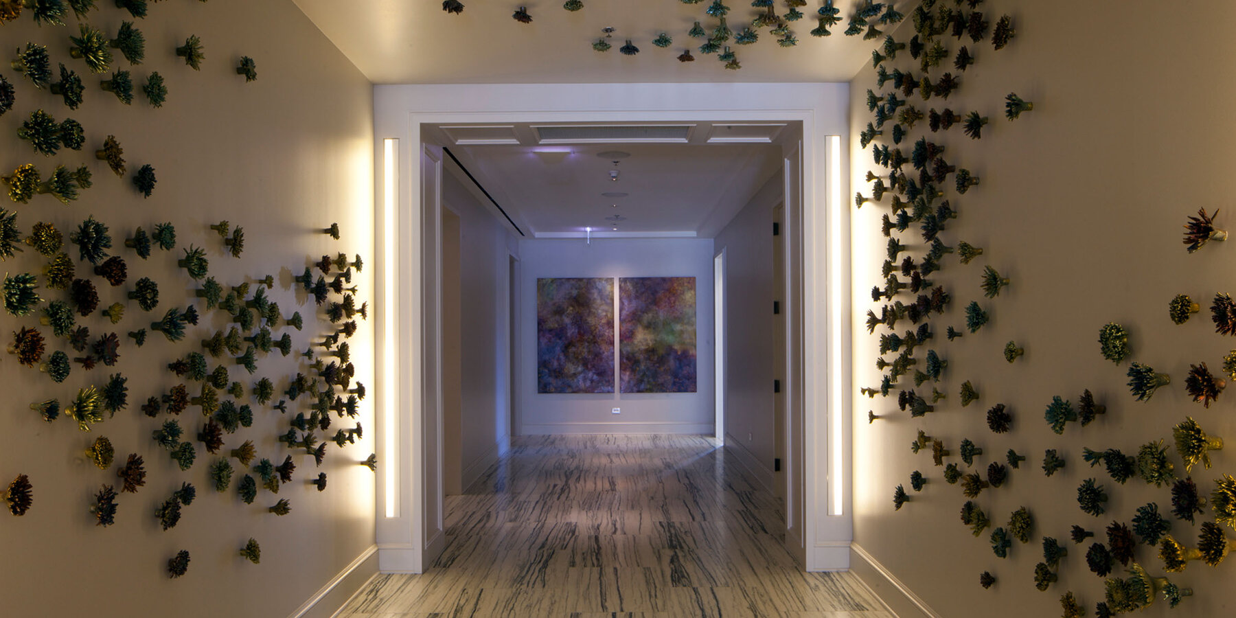 Luxury Condo Construction | Ritz Carlton Residences Chicago hallway design