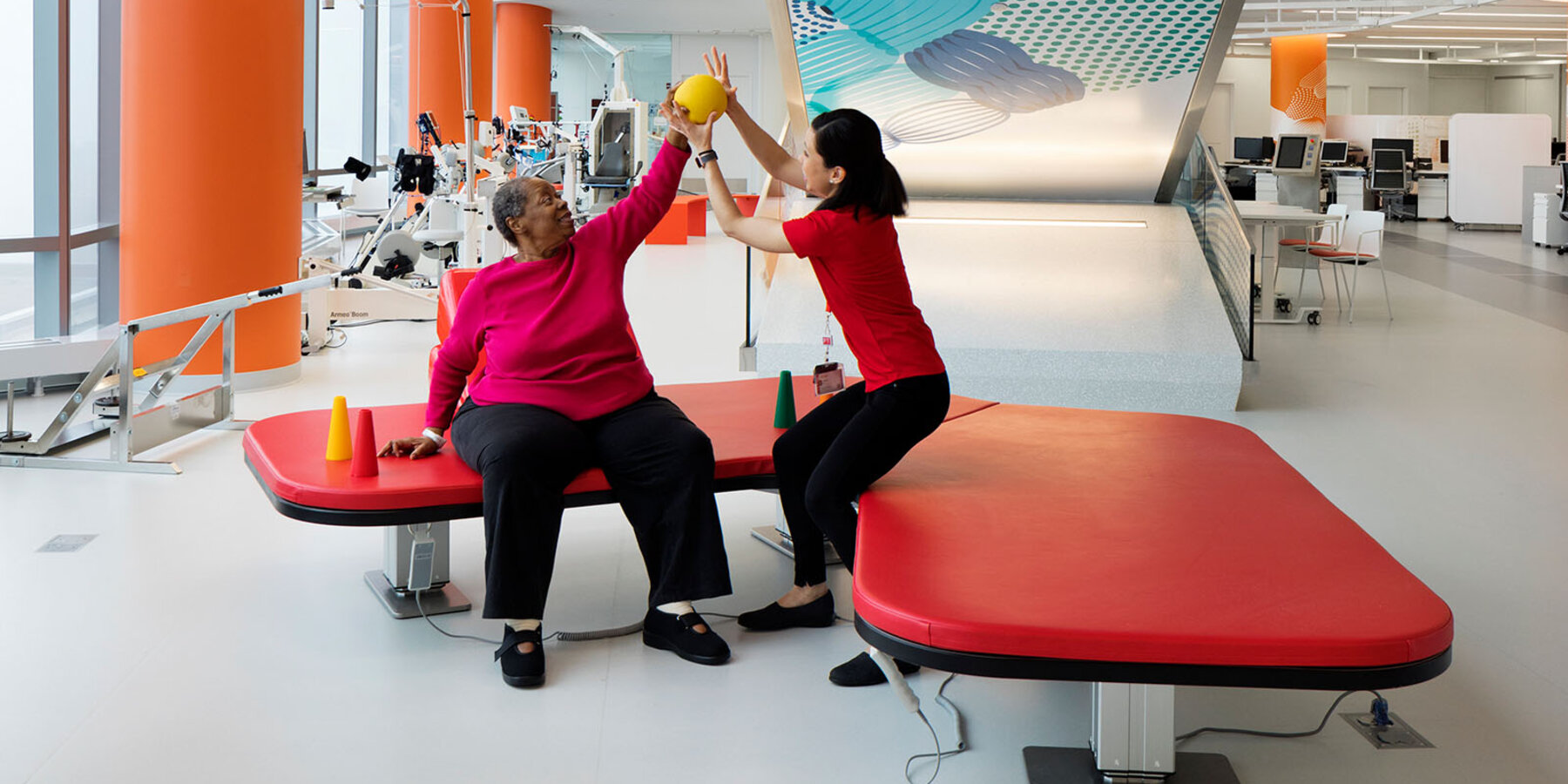Healthcare Construction Projects - Shirley Ryan AbilityLab therapy area