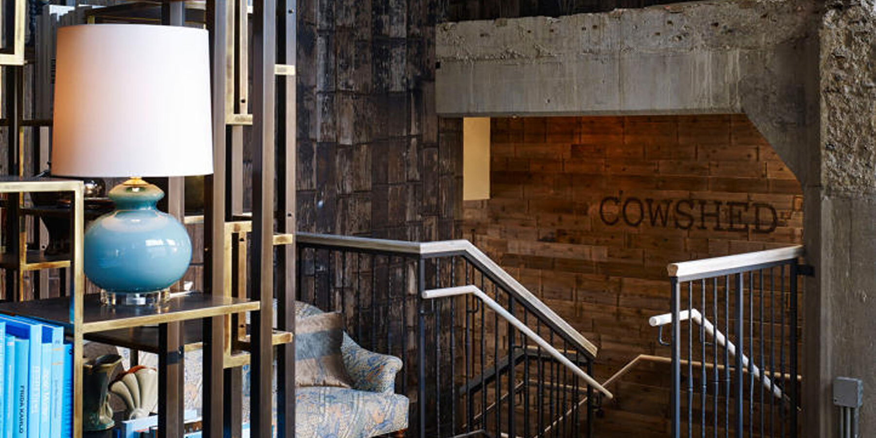 Chicago Hotel Construction - Soho House Chicago Cowshed stairwell