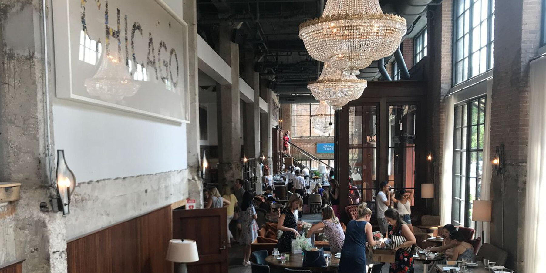 Chicago Hotel Construction - Soho House Chicago interior dining area