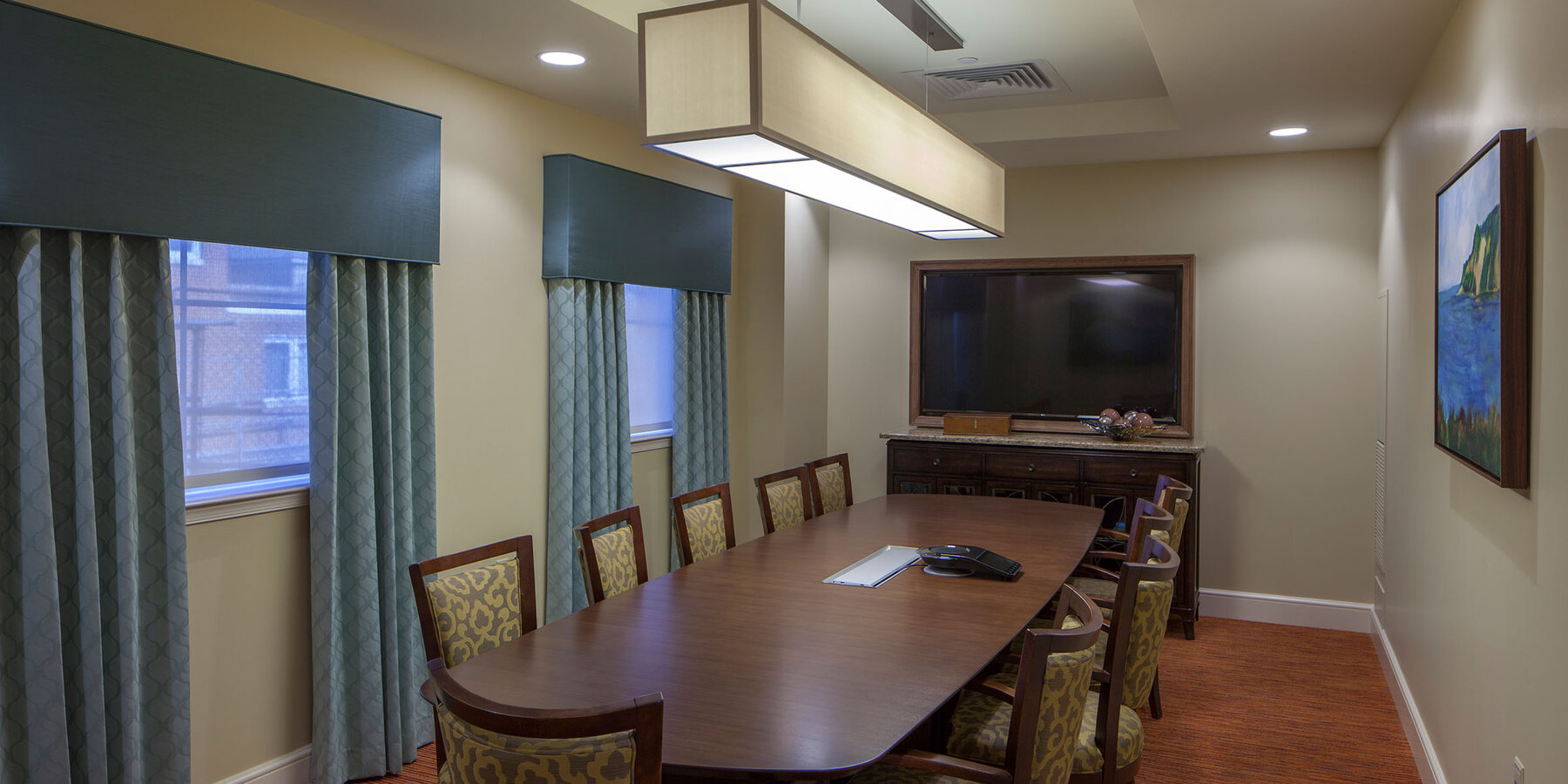 Chicago Senior Living Construction - Moorings Arlington Heights dining area